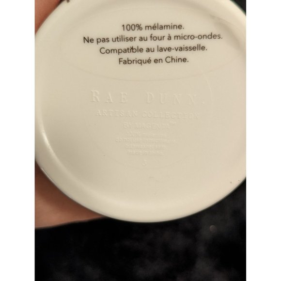 Rae Dunn Merry Christmas Melamine Christmas Tumbler Cup Artisan Collection by Ma - Picture 5 of 7